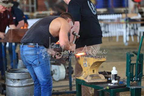 EKKA Farrier Competition - Open Blacksmithing Round 2