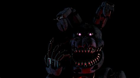 Nightmare Bonnie Wallpaper By Alexexodius On Deviantart