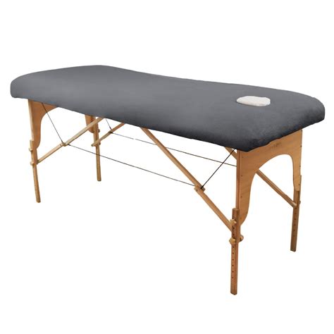 Drap Housse Pour Table De Massage Éponge Gris