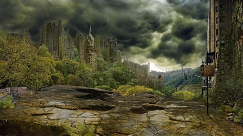 🥇 Post-apocalyptic apocalypse new york city artwork post apocalyptic wallpaper | (73567)