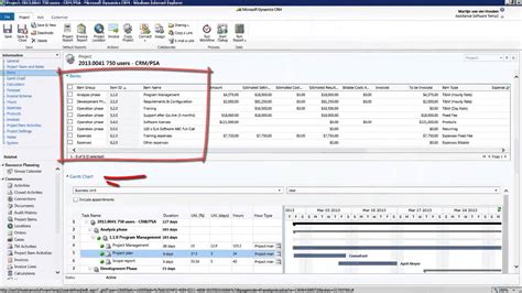 Microsoft Dynamics Crm 2011 Project Planning Youtube