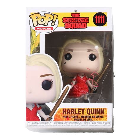 Margot Robbie Signed The Suicide Squad 1111 Harley Quinn Funko Pop Vinyl Figure Beckett