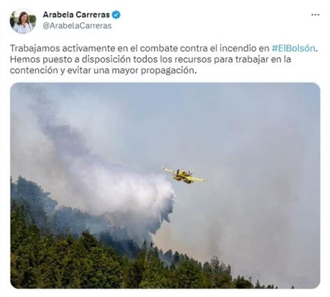 Más De Tres Hectáreas Afectadas Por Voraz Incendio Forestal En El Bolsón Minuto Argentina