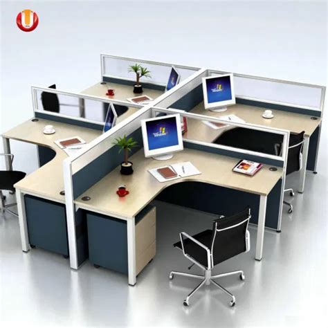 Modern Wooden Office Furniture Staff Table Modular Office Workstation