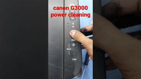 Canon G3000 Ink Power Flash Head Cleaning Youtube