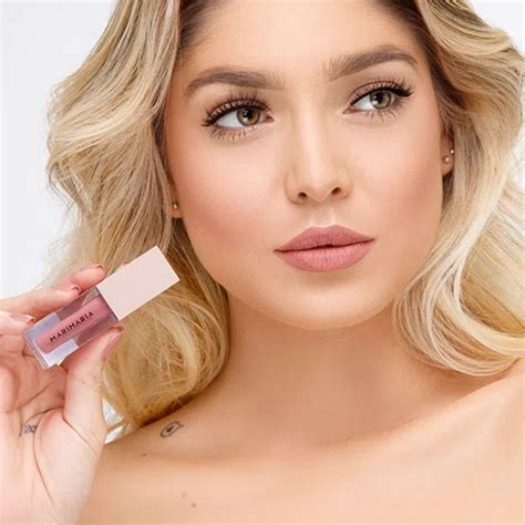 Batom Líquido Matte Rose Nude Mari Maria Makeup ml
