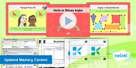 Planit Maths Y4 Properties Of Shapes Lesson Pack Angles 1