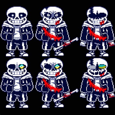 UNDERTALE: Last Breath Sans sprites by ItsSlimePunch250 on DeviantArt