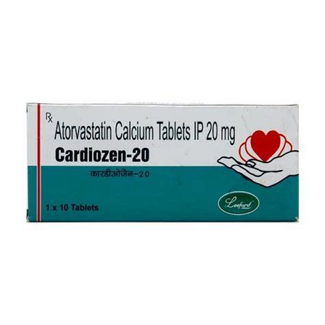 Cardiozen 20 Mg Tablets At Best Price In Chandigarh By Biocordis