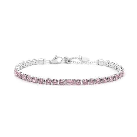 Bracciale Marlù 31BR0007 LF tennis zirconi rosa