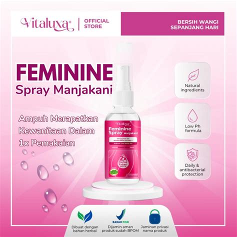 Jual Perapat Miss V Permanen Kembali Perawan Pengencang Vagina Bpom Vitaluxa Feminine Spray