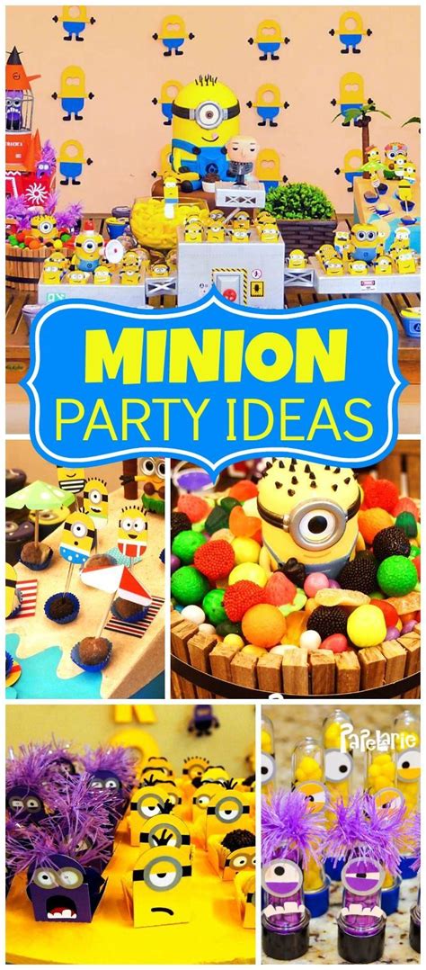 Despicable Me Minions Birthday Arthurs 1st Catch My Party Minion Birthday Minion