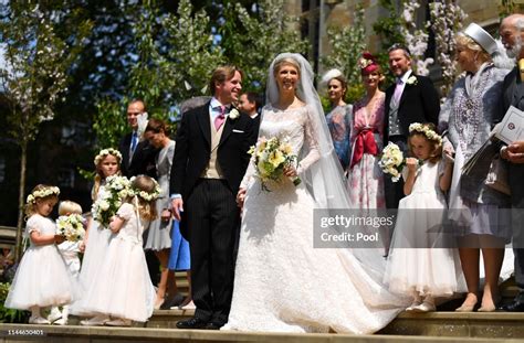 Lady Gabriella Windsor And Thomas Kingston Leave After Marrying In St