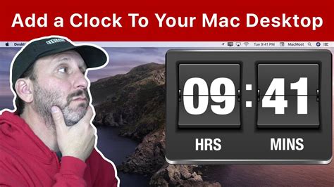 How To Add A Clock To Your Mac Desktop YouTube