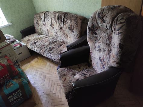 Диван и 2 кресла