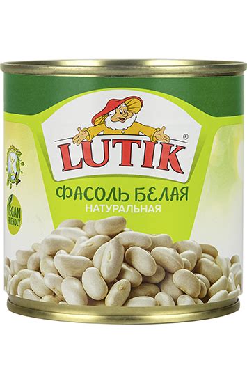 Lutik White beans in Moscow at a low price - 425 ml, 84 kcal