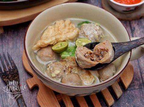 Resep Kuah Bakso Enak Ala Rumahan Gurih Mudah Dibuat