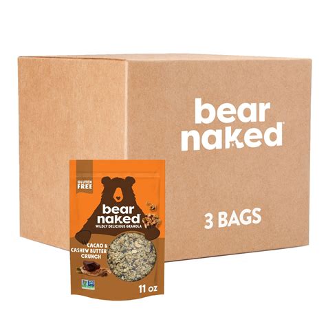 Bear Naked Granola Cereal Stf Whole Grain Granola Breakfast Snacks