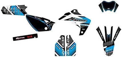 Kit Deco Motocross Adaptable Rieju Mrt De Wix Bleu