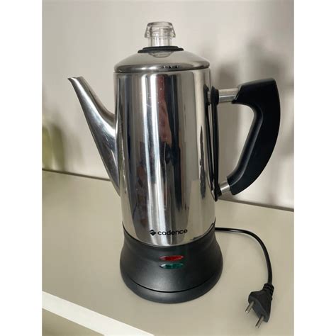 Cafeteira El Trica Italiana Inox Cadence Volts Shopee Brasil