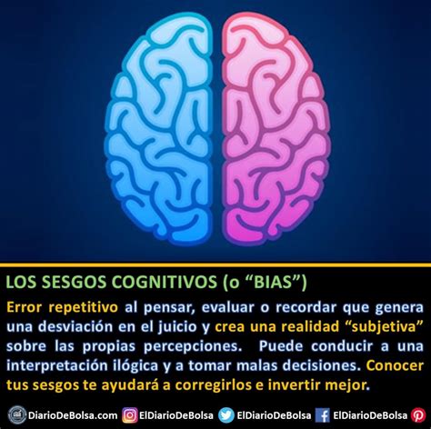 Qué son los sesgos cognitivos o BIAS Diario de Bolsa