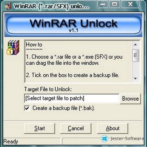 Скачать Winrar Unlock на Windows XP, 2003, Vista, 7, 8, 10 бесплатно