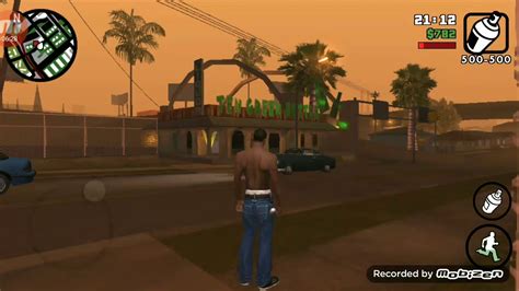 Jogando GTA San Andreas No Celular YouTube