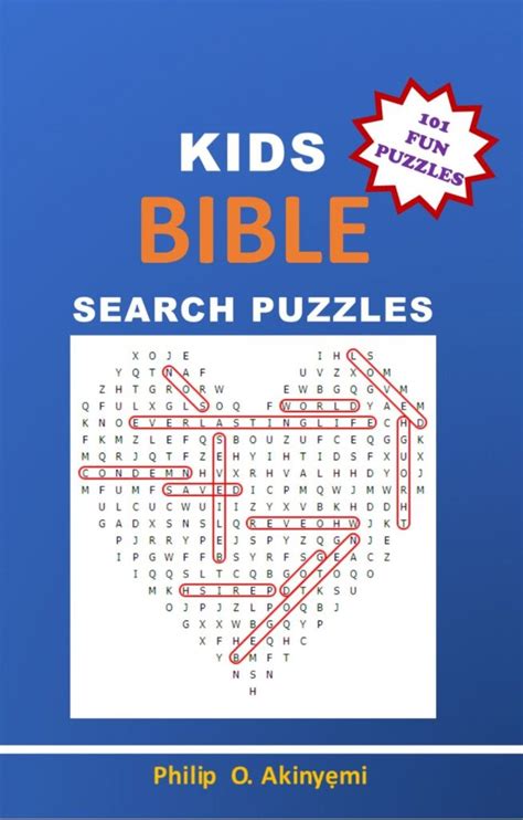 Kids Bible Search Puzzles – Dr. Philip Akinyemi