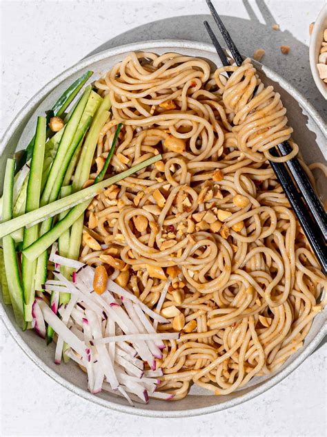 Takeout Style Sesame Noodles Sandra Valvassori