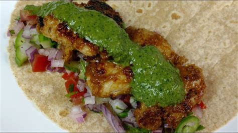 How To Make Chicken Tikka Wraps Healthy Recipe Youtube