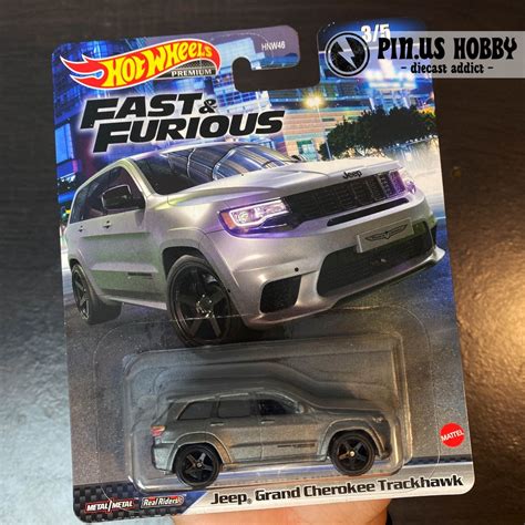 Hotwheels JEEP GRAND CHEROKEE TRACKHAWK FAST AND FURIOUS 2023 Shopee