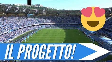 STADIO MARADONA SUPER PROGETTO DI DE LAURENTIIS PER LIMPIANTO DI