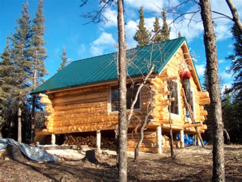 Mark William Wales: Building a Log Cabin in Alaska