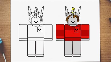 Roblox drawing people avatars #109 - YouTube