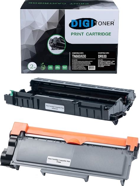 Tonerplususa Compatible Toner Cartridge And Drum Unit Set Replacement For Dr630