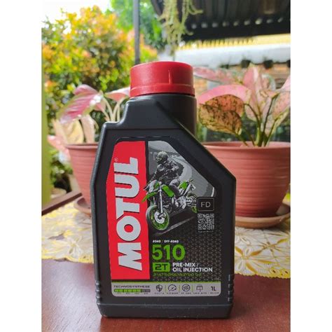 Jual Oli Samping 2T Motul 510 Technosynthese 1 Liter Shopee Indonesia