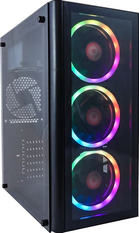 AMD Ryzen 5 6 Core RGB Budget Game Computer Gaming PC 8GB RAM