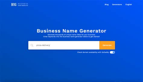 Company name generator - gaswnic