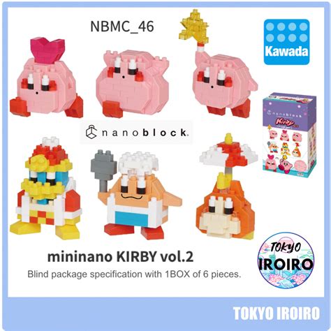 Japan Qualitykawada Nanoblock Mini Nano Kirby Vol Box Nbmc S