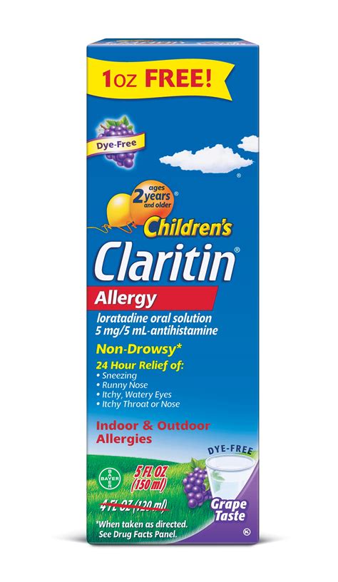 Claritin Syrup Dosage For Child | Kids Matttroy