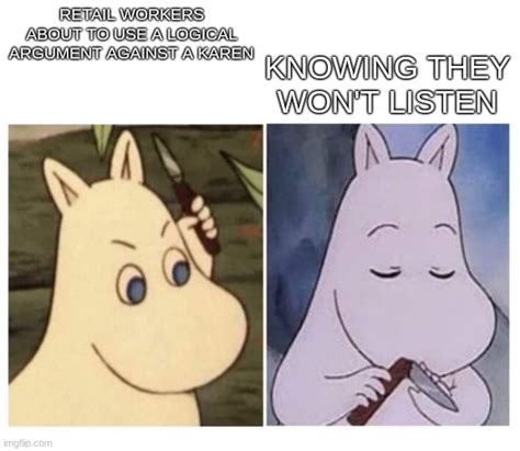 moomin knife Memes - Imgflip