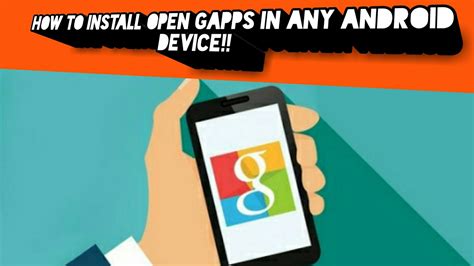 How To Install Open Gapps In Any Custom Rom On Android YouTube