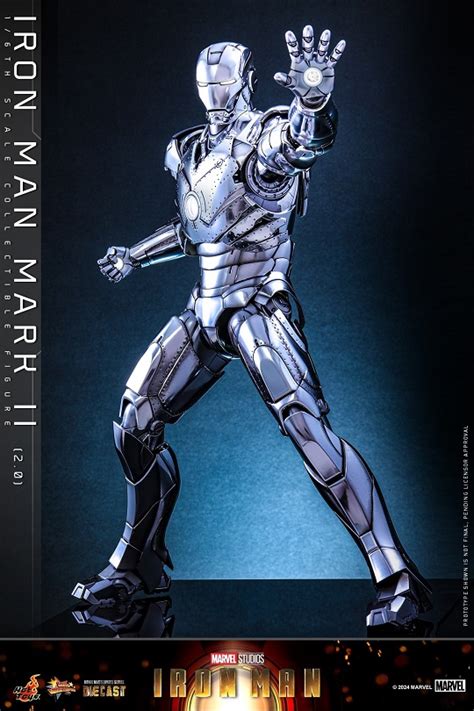 Armadura Mark II do Homem de Ferro é relançada em nova forma pela Hot Toys Universo Marvel