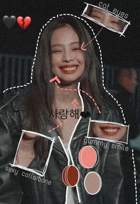 Jennie Anatomy Hoop Earrings Blackpink Fashion