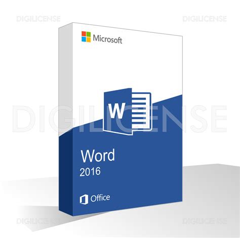 Microsoft Word 2016 - 1 Gerät - Unbefristete Lizenz - Geschäftslizenz