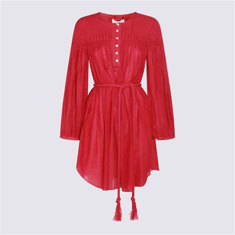 Isabel Marant Marant Etoile Dresses in Red | Lyst