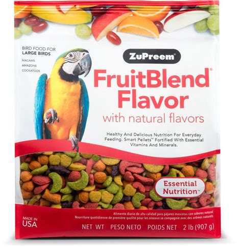 ZuPreem ZuPreem FruitBlend Flavor Bird Food For Large Birds Large 2