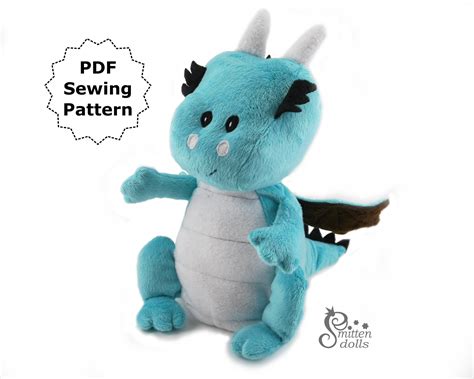 Dragon Sewing Pattern - Smitten Dolls