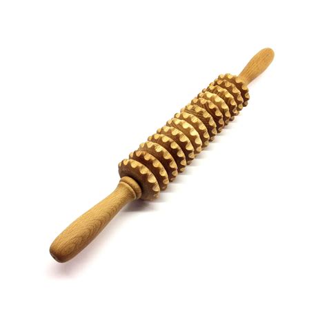 Wooden Massage Roller Maderoterapia Tool Back Massager Etsy