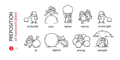 Under Preposition Clipart Black And White